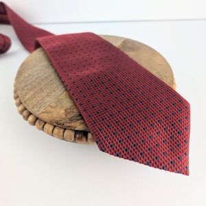 🔷2Nautica Red Squared Men's Tie 1.9oz